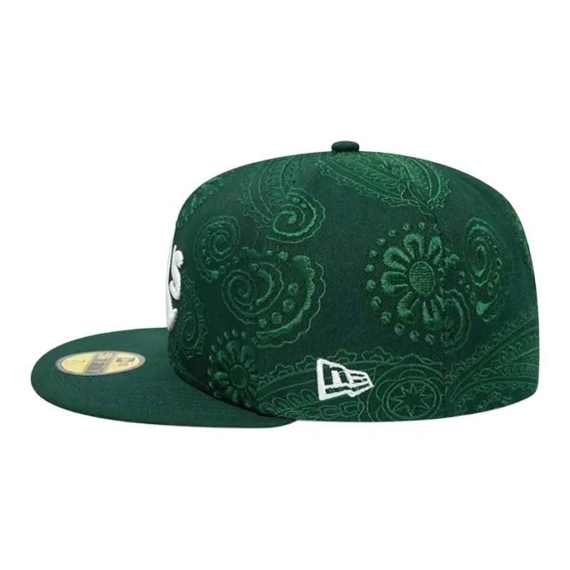 New Era Polyester Baseball Caps Men's Green-5