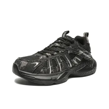 OFF-WIERAH Anti-Slip And Wear-Resistant Breathable Low-Top Chunky Sneakers Men's