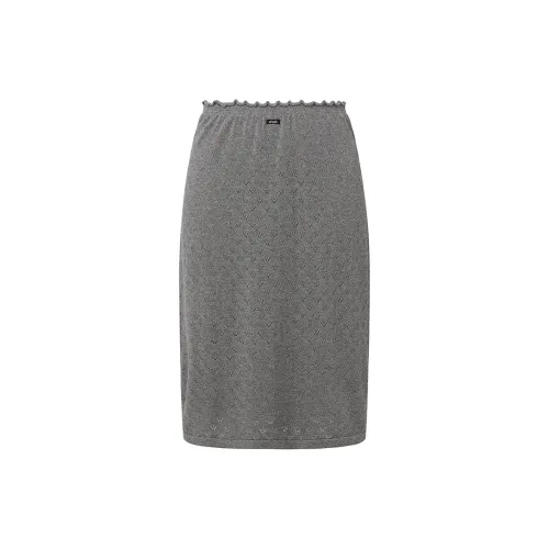 D'zzit Casual Short Skirts Women's Medium Gray