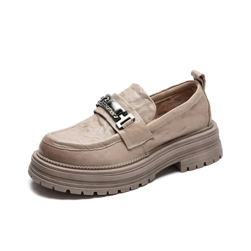 Jay Loafers Women's Brown/Beige/Black-5