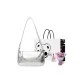 Silver+Exclusive Shopping Bag+Greeting Card+Dried Flower