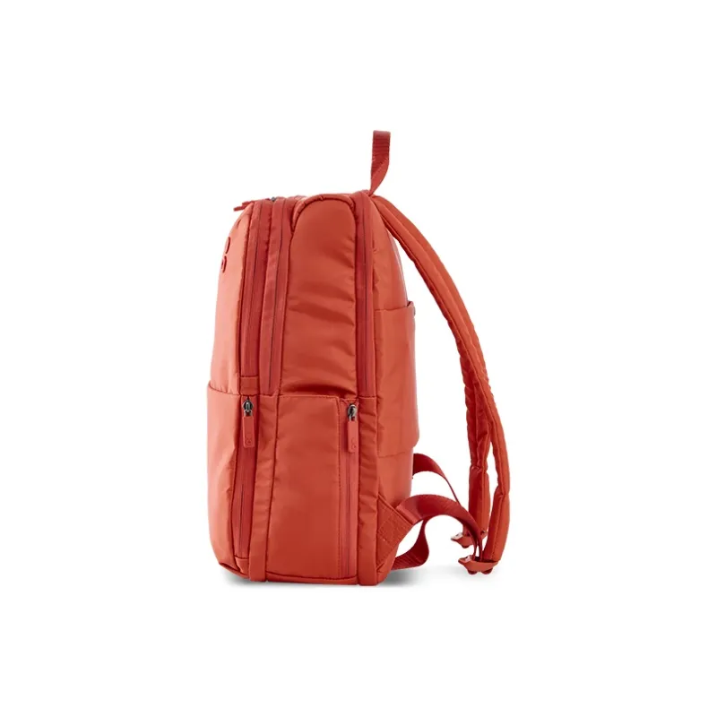 ECHOLAC Polyester Backpack Medium Size Unisex Orange/Black-2