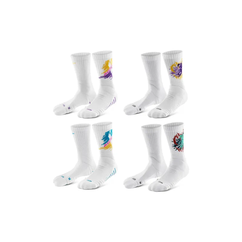 I.t.b Basketball Socks Men's 4 Pack-0