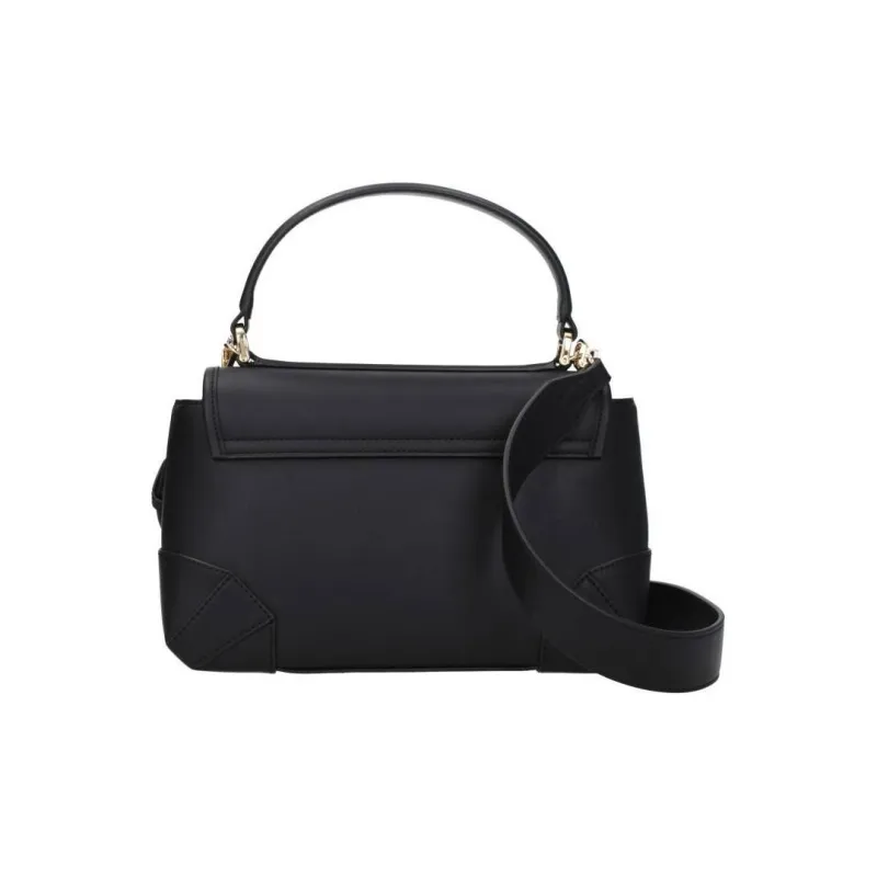 LOVE MOSCHINO Polyurethane Shoulder Bag, Crossbody Bag, Handbag Medium Size Women's Black-2