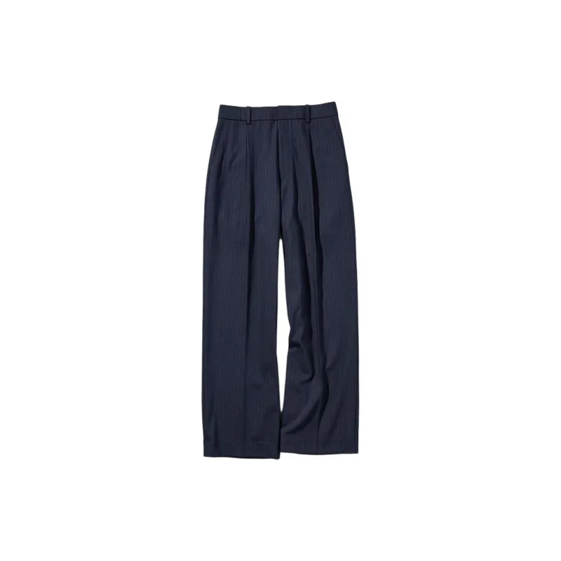 UNIQLO Suit Trouser Women's Navy Blue-1