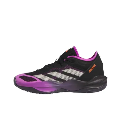 Adidas Adizero Select Basketball Shoes Men Low-Top Black/Purple