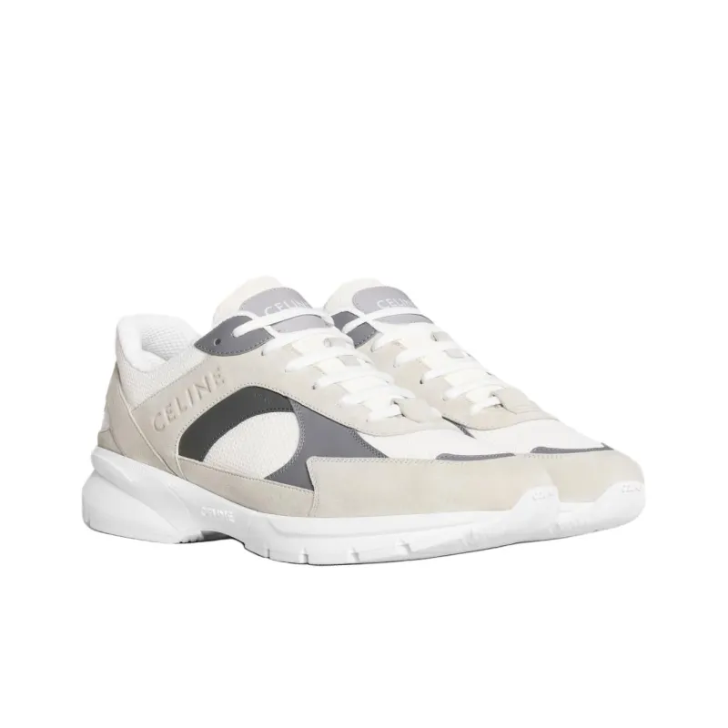 CELINE Runner Cr 03 Low Top Casual Shoes Men's Gray-2