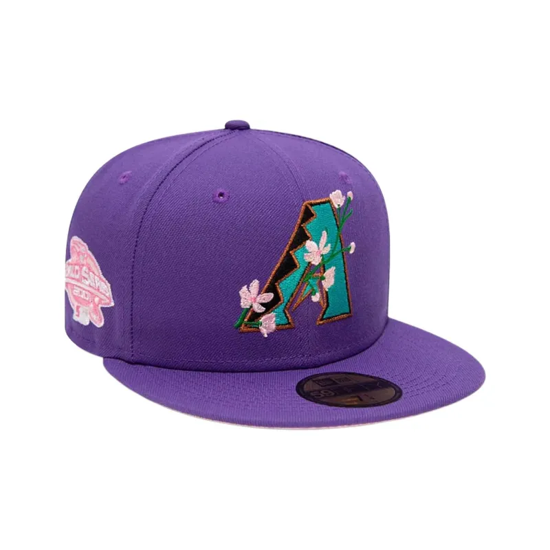 New Era Polyester Baseball Caps Men's Purple-3