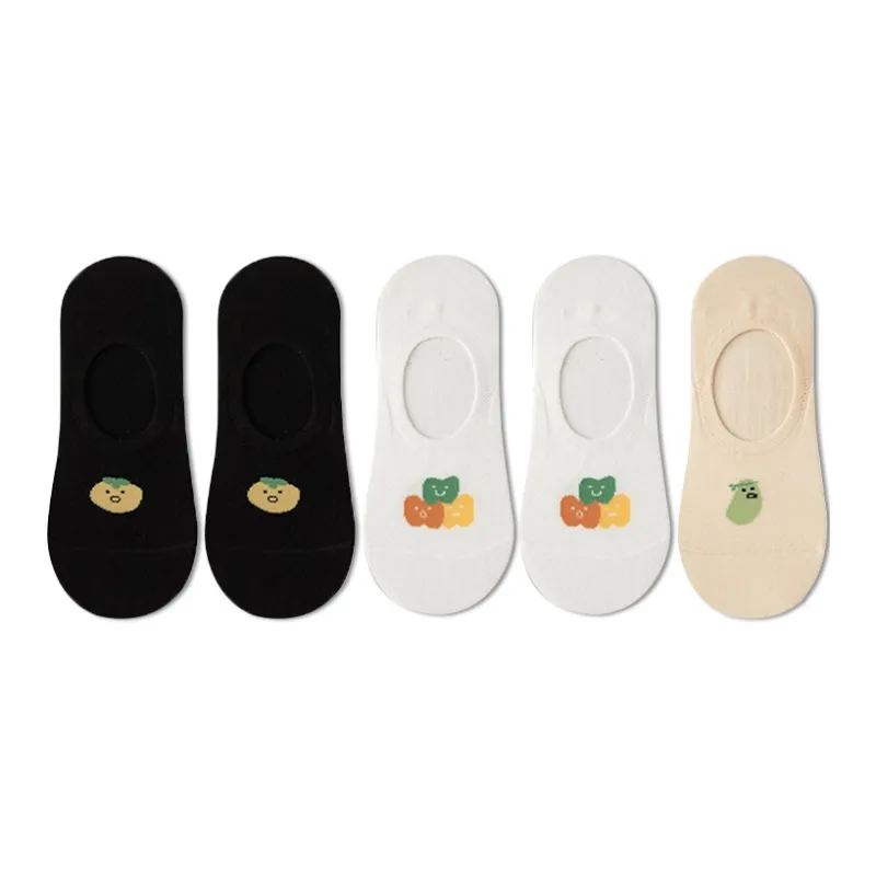 Mulong Family No Show Socks Women's 5 Pack-0