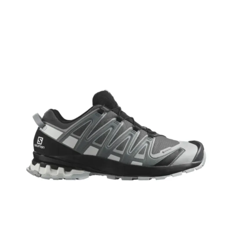 SALOMON XA Pro 3D V8 Slip Resistant Low Top Outdoor Shoes Men's Black Gray-1