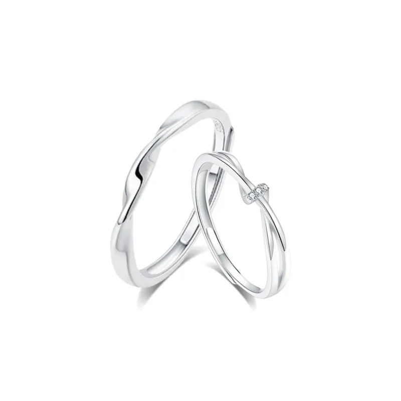 MISS TOOYA S999 Fine Silver Rings Unisex-0