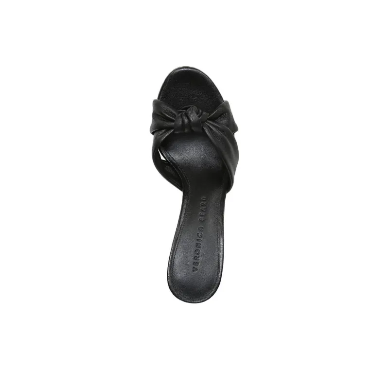 VERONICA BEARD Slide Slippers 7.6cm Women's Black-4