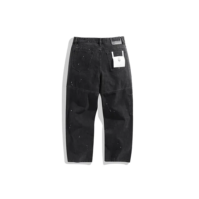 PEACEBIRD MEN Jeans Men's Dark Gray, Batch 1-1