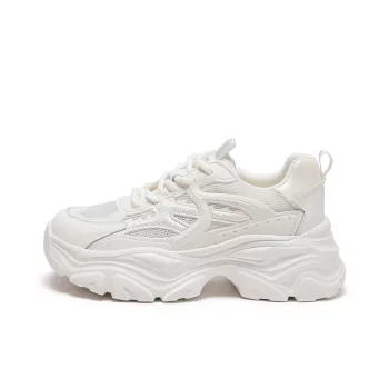 Hotwind Low Top Chunky Sneakers Women's White