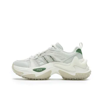 FILA SOFIA 3 Anti Slip Wear Resistant Low Top Casual Shoes Women's White Green