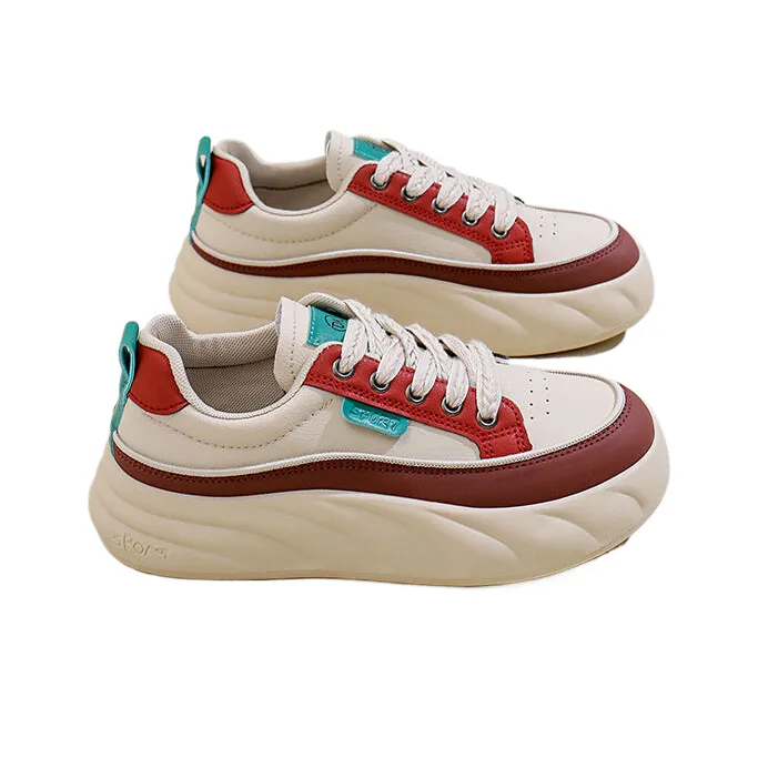 M.M Party Abrasion Resistant Low Top Casual Shoes Women's-2
