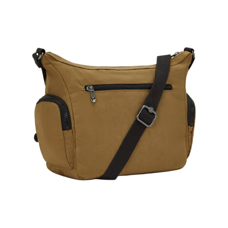 Kipling Polyamide Crossbody Bag Shoulder Bag Unisex Brown Yellow-2