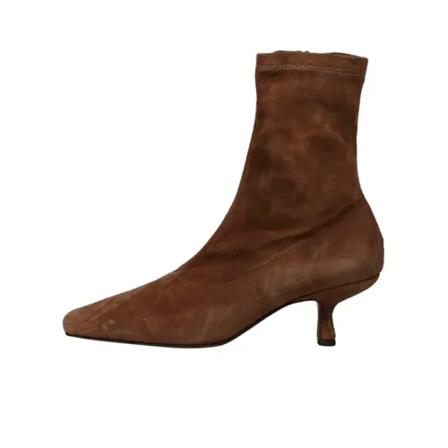 By Far Ankle Boots Women's Brown