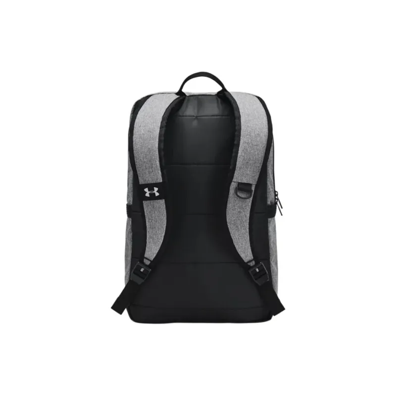 Under Armour Polyester Backpack Regular Men's Gray & Black-1