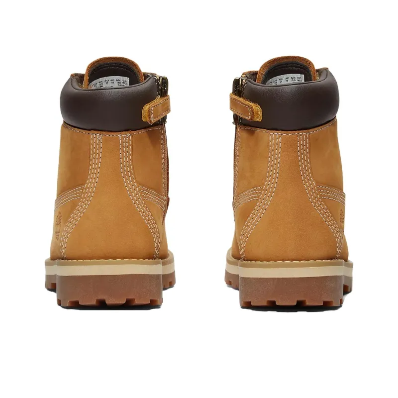 Timberland COURMA Kid 6 Waterproof, Abrasion Resistant Cushioning Ankle Length Outdoor Boots Women's Orange Yellow-5