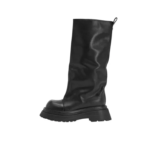 URBAN REVIVO Knee-high Boots Women's Black