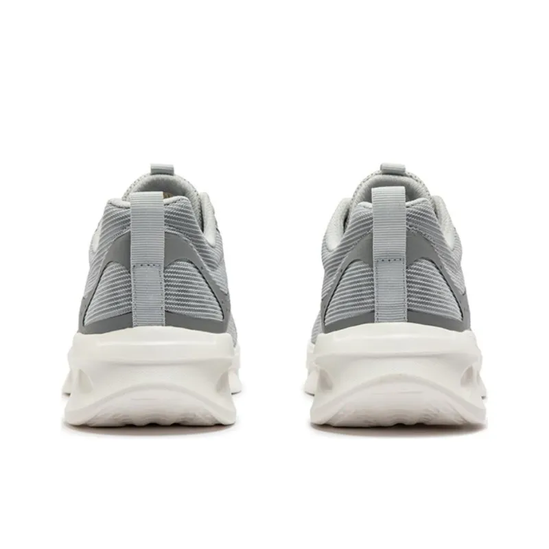 361° Abrasion Resistant Low Top Running Shoes Men's Gray-3