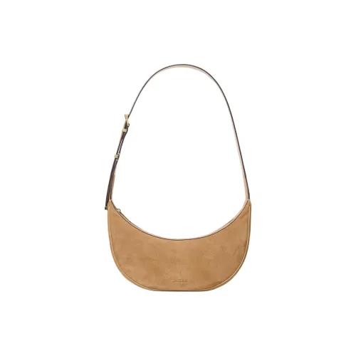 MICHAEL KORS Cow Leather Handbag Shoulder Bag Women's Camel