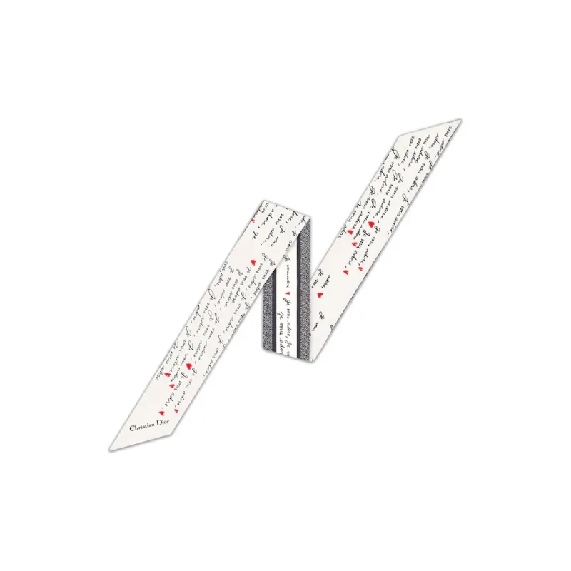 DIOR Silk Scarves Women's White-0