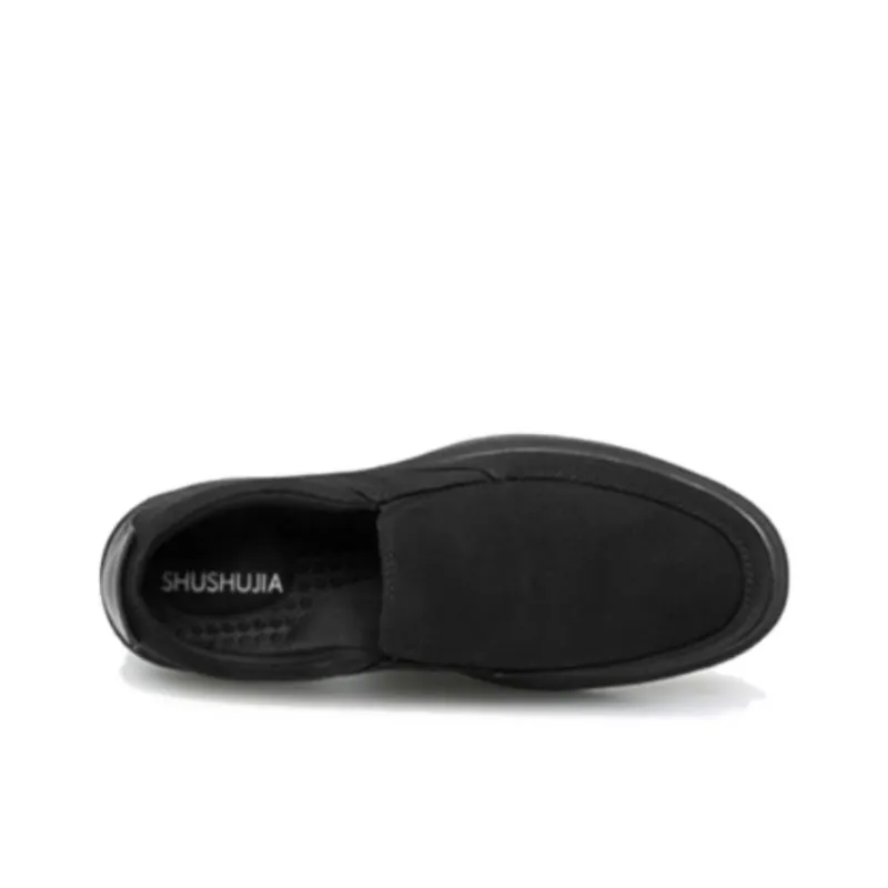 Shu Family Low Top Casual Shoes Men's Black-4