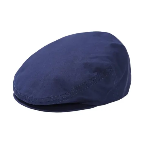 STETSON Cotton Polyester Berets Unisex Marine Blue