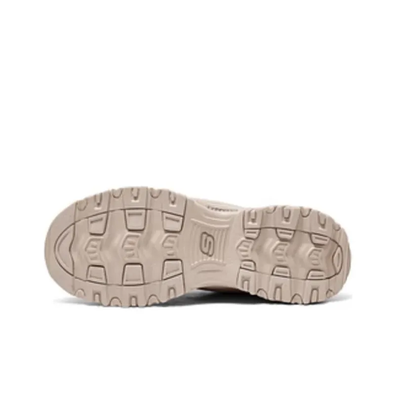 Skechers DLITES Slip Resistant And Breathable Low Top Chunky Sneakers Women's Tan-4