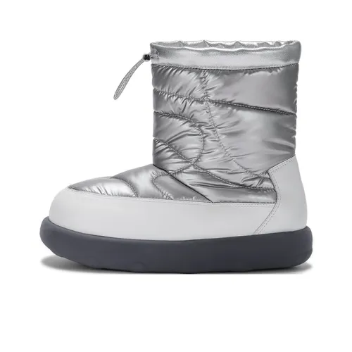 Lost In Echo Snow Boots Women's Silver Gray