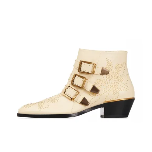 Chloé Ankle Boots Women's White