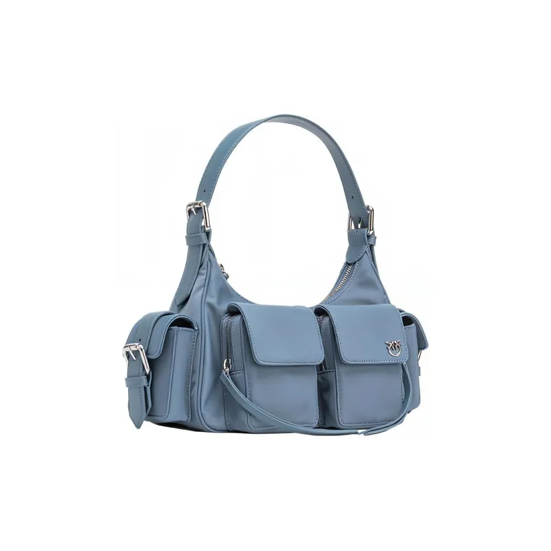 PINKO Polyurethane Handbag Tubas Women's Blue-1