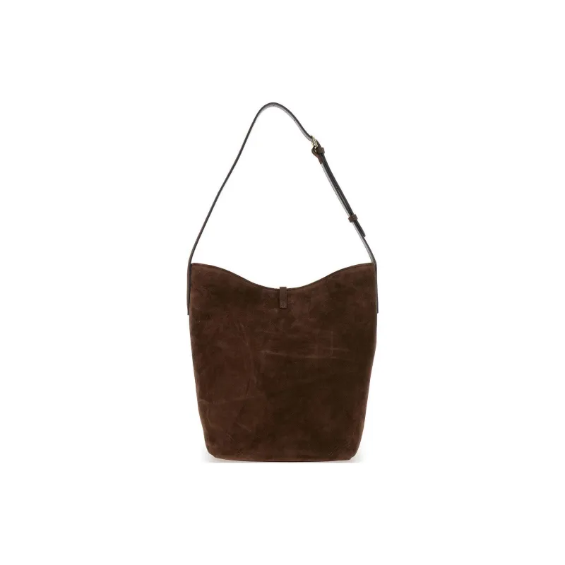 Little Liffner Suede Handbag Shoulder Bag Women's Brown-2