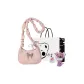 Pink+Exclusive Shopping Bag+Greeting Card+Dried Flower