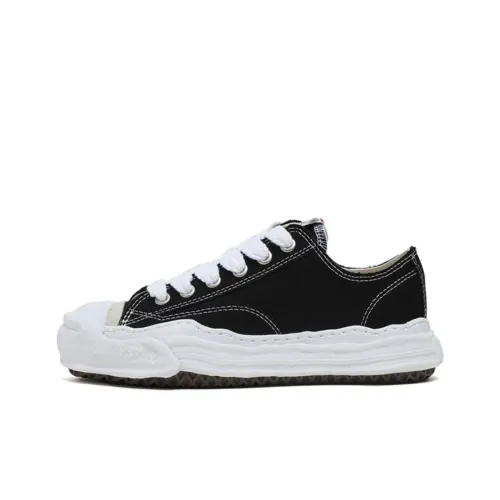 MIHARA YASUHIRO Hank Low Top Casual Shoes Unisex Black