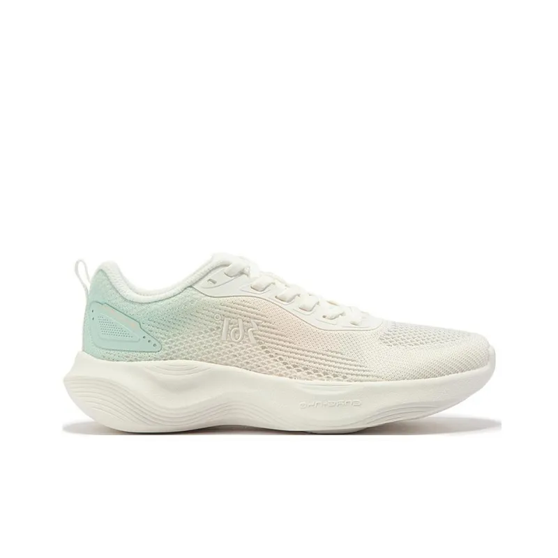 361° Abrasion Resistant Low Top Running Shoes Women's White-1