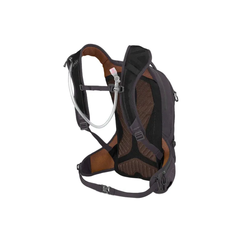 OSPREY Nylon Outdoor Mountaineering Bag Backpack Women's Gray Purple-2