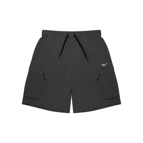 Mizuno Cargo Shorts Men Charcoal Gray