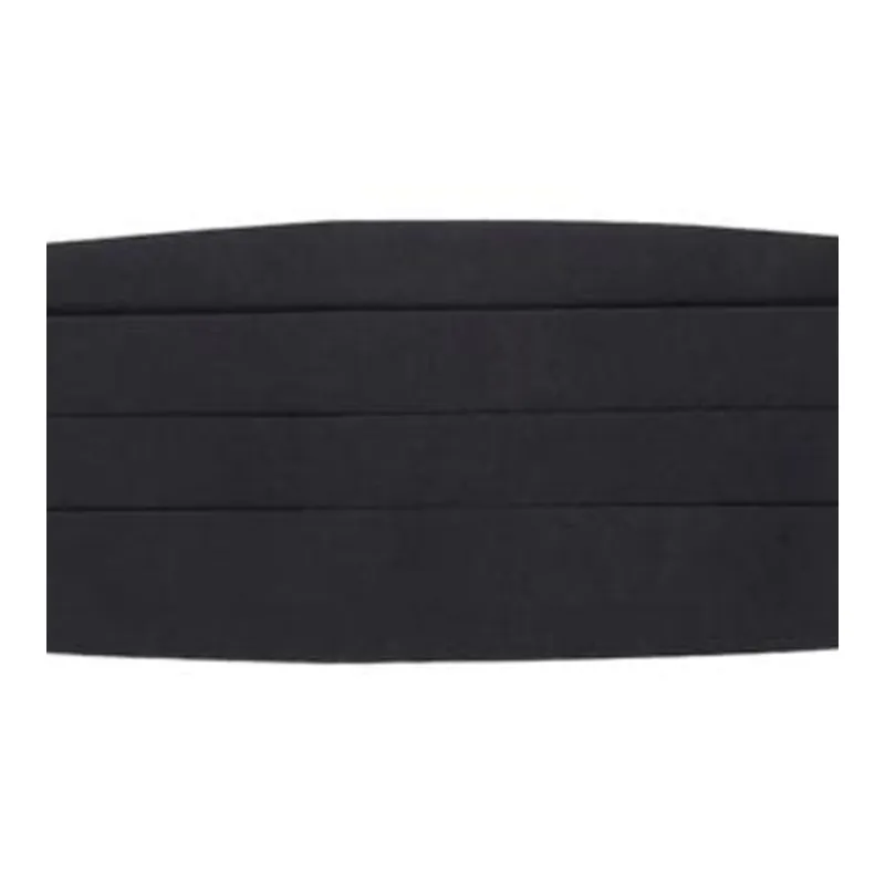 Tagliatore Circumferential Design Polyester Belt Men's Black-1