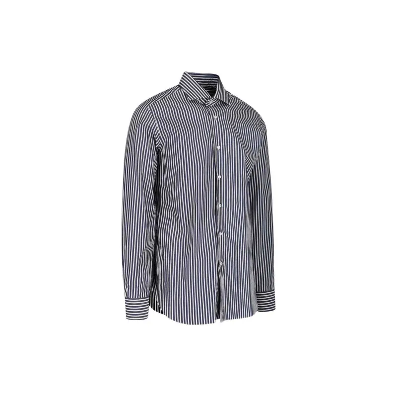 Barba Napoli Shirts Men Blue-2