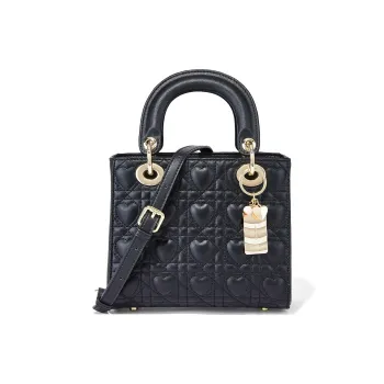 RED DRAGONFLY Cow Split Leather Bonded Synthetic Leather Handbag Regular Women's Black