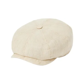 STETSON Linen Berets Unisex Light Brown