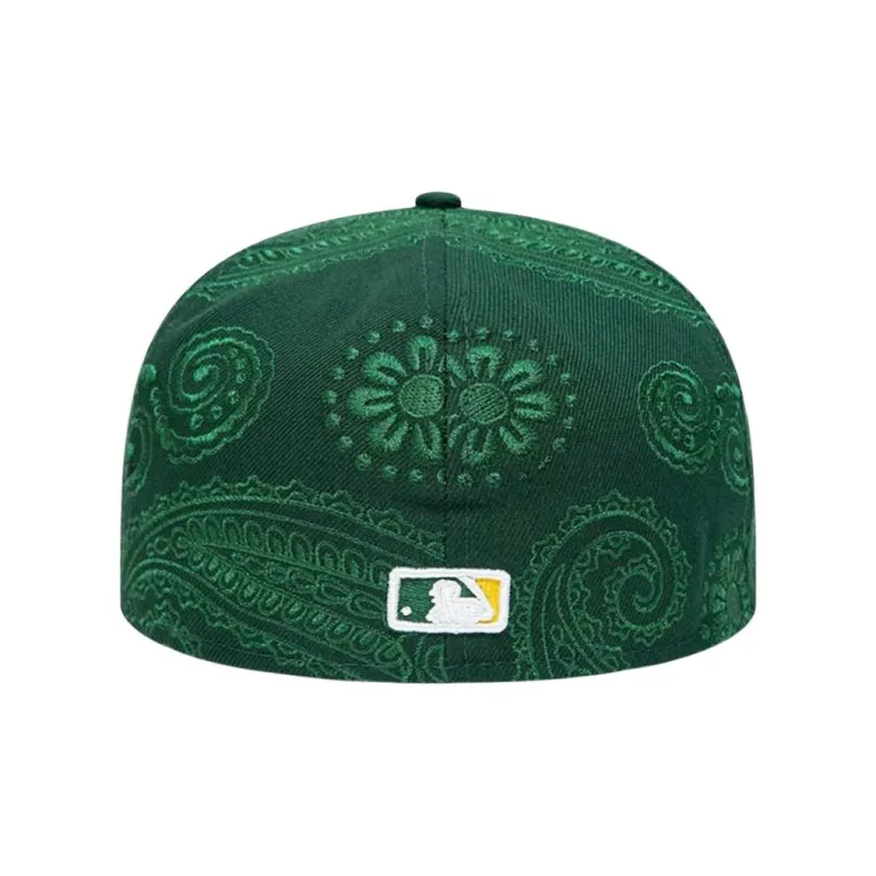 New Era Polyester Baseball Caps Men's Green-4
