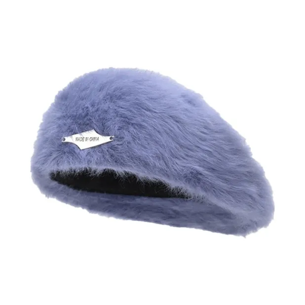 Mulinsen Rabbit Fur Blend Berets Unisex-1