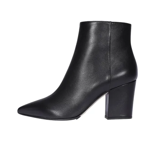 SERGIO ROSSI Ankle Boots Women's Low-Top Black