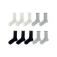 Gray: 4, Milk White: 3, Black: 3