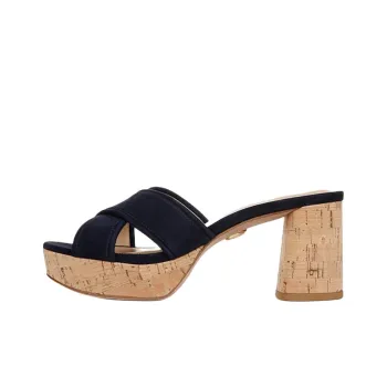 VERONICA BEARD Slide Slippers 7cm Women's Blue
