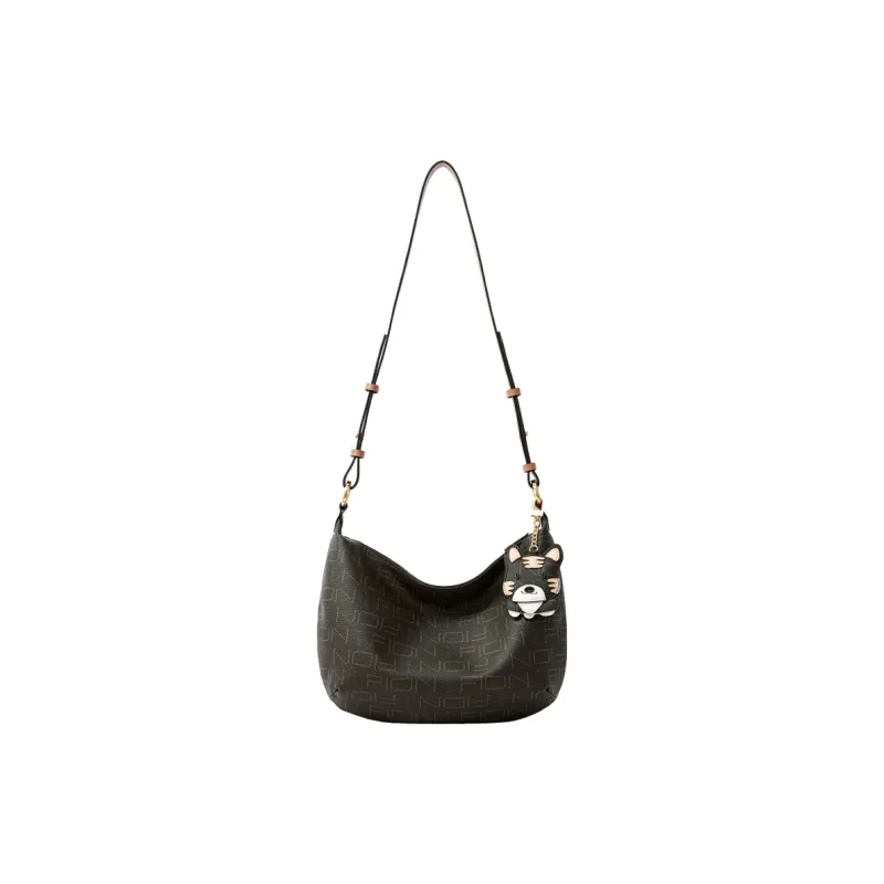 FION Shoulder Bags Coffee/Tea Brown-0